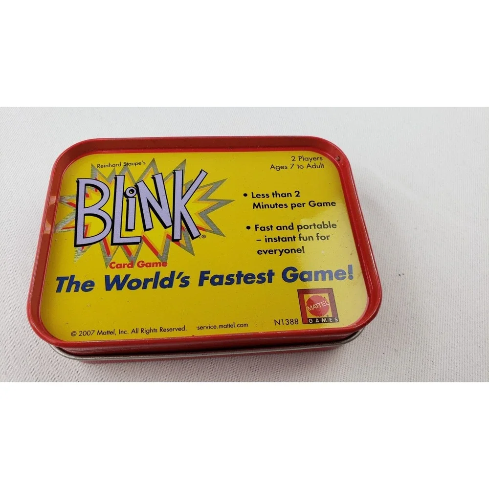 3 Fun Guy Table Card Games Blink Worlds Fastest Card Millie Bornes Auto Baseball